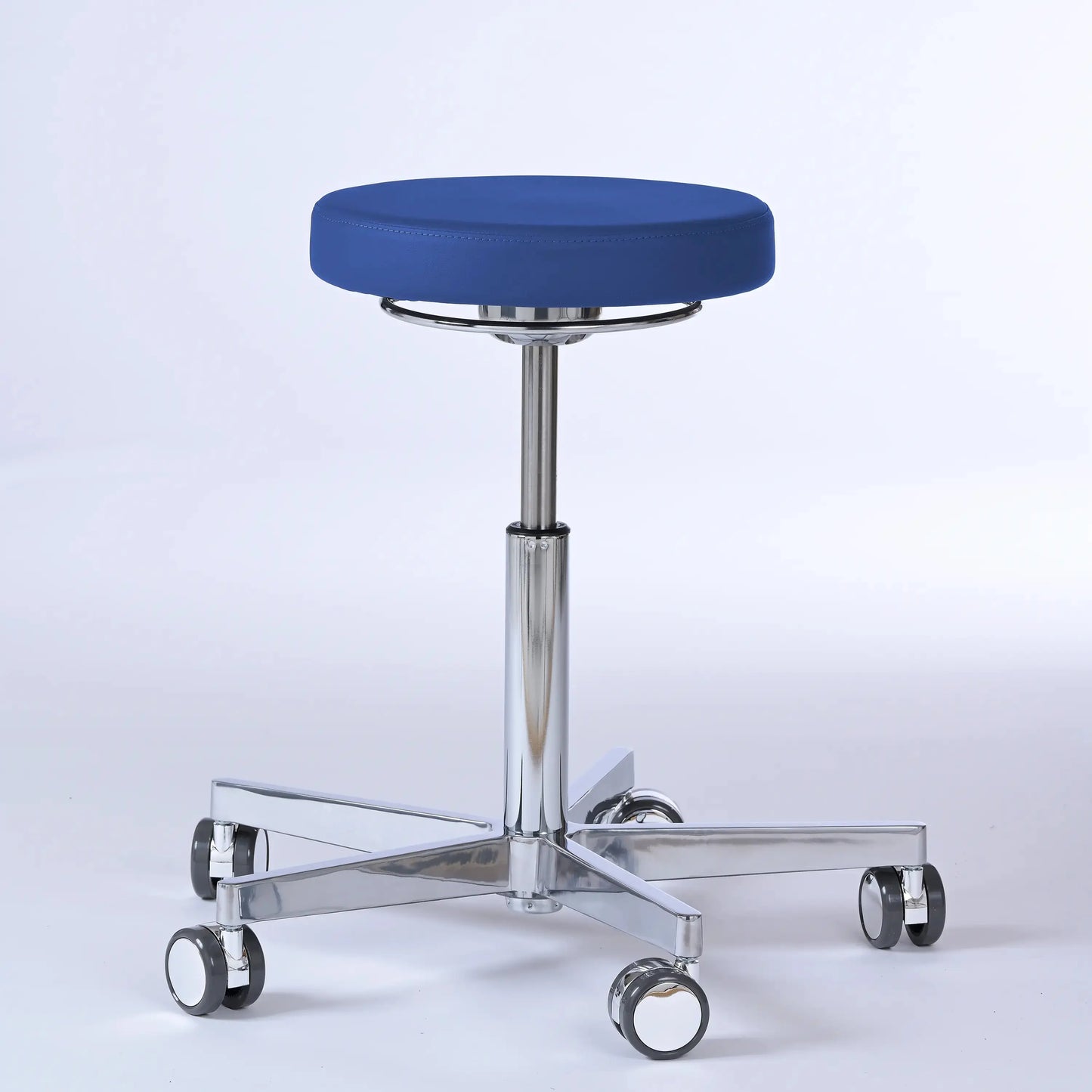 Drehhocker Lantinus – Gestell chrom mit Rollen -  - Lacontaire
