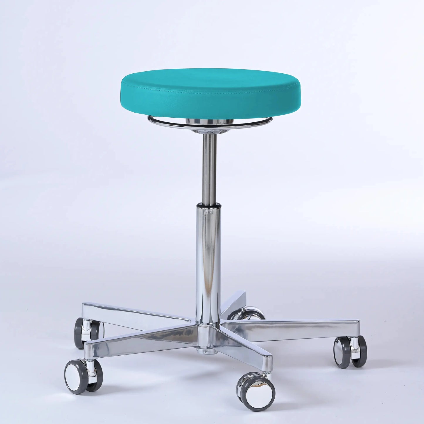Drehhocker Lantinus – Gestell chrom mit Rollen -  - Lacontaire