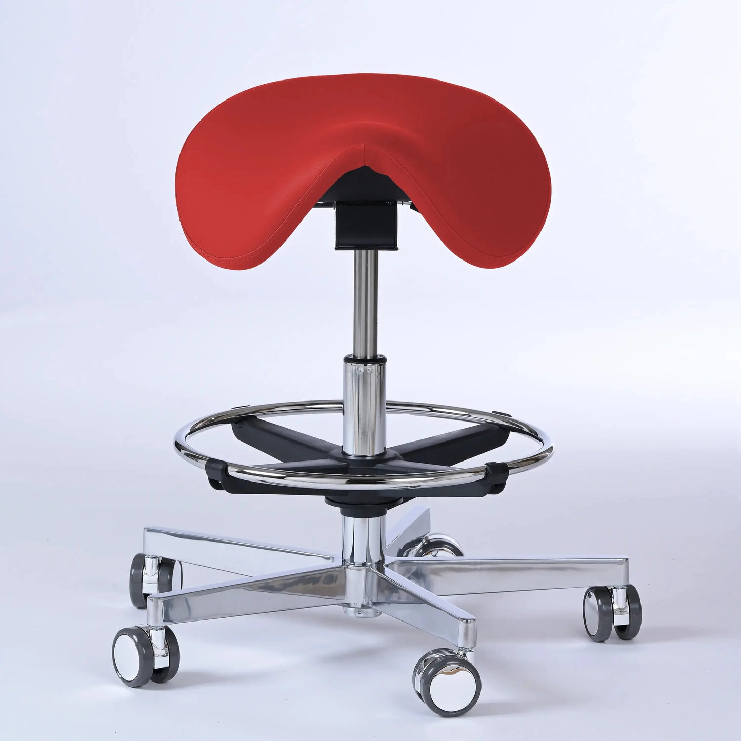 Sattelhocker Garwin – Gestell chrom mit Rollen -  - Lacontaire